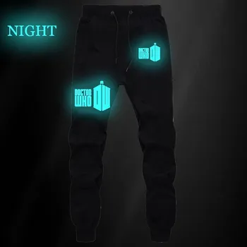 

Doctor Who Luminous Mens Pants Joggers Bodybuilding Sweatpants Men Fitness Gyms Pants Autumn Winter Casual Trousers Harem Pants
