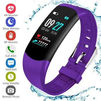

C5 Smart Bracelet Bluetooth Smart Wristwatch Heart Rate Blood Pressure Monitor Fitness Tracker Smart Wristband 3F05