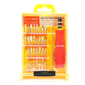 

32 in 1 Precision Hardware Screwdriver Kit Screw Driver Tool Sets Portable Stock Offer for Tablets and Mobile Phones Laptops