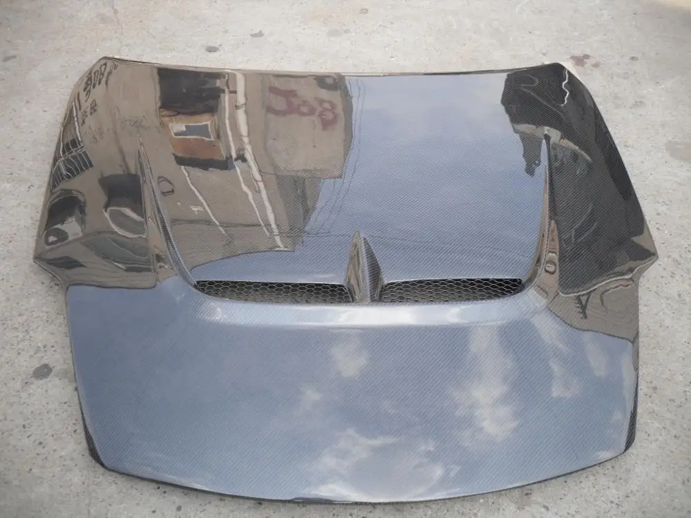 Для 2002-2005 350Z Z33 стиль из углеродного волокна вентилируемый капот