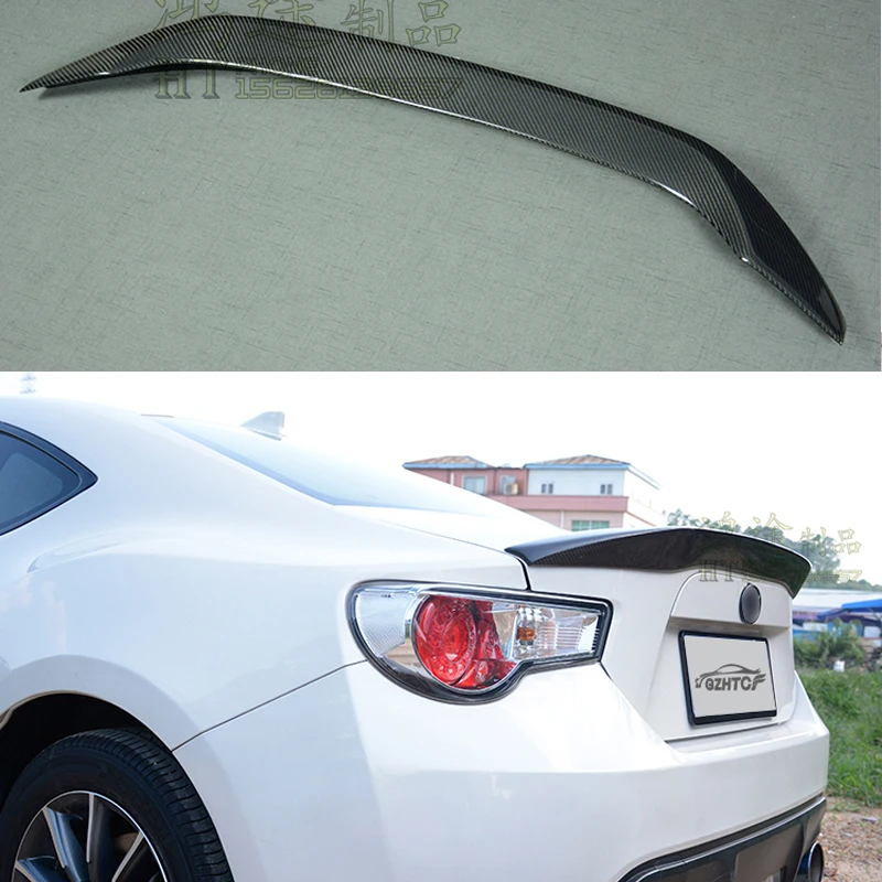 Автомобильный Стайлинг материал из углеродного волокна KS Style GT 86 BRZ спойлер на