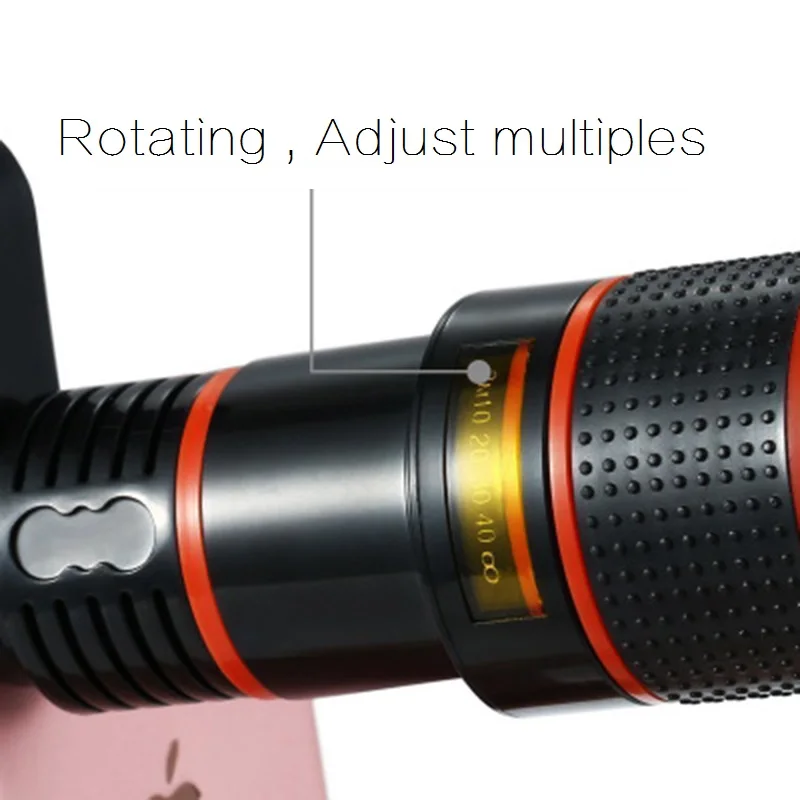 SHELLNAIL Phone Camera Lens Universal Clip 8X 12X Zoom Cell Phone Telescope Lens For iPhone External Telescope Phone Accessories SHELLNAIL Phone Camera Lens Universal Clip 8X 12X Zoom Cell Phone Telescope Lens For iPhone External Telescope Phone Accessories