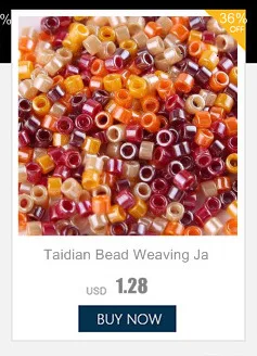 Тайдиан Miyuki Delica Seedbeads 11/0 Кристалл 1,3*1,6 мм Beadsjewelry поделки из жемчуга поставки для родного Miyukiaddict 5 г about1000 шт