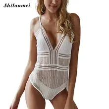 White Lace Sexy Bodysuits Women Deep V Hollow Female Jumpsuits 2020 Summer Solid Style Playsuits Black Skinny Bodysuits Xl White Lace Sexy Bodysuits Women Deep V Hollow Female Jumpsuits 2020 Summer Solid Style Playsuits Black Skinny Bodysuits Xl