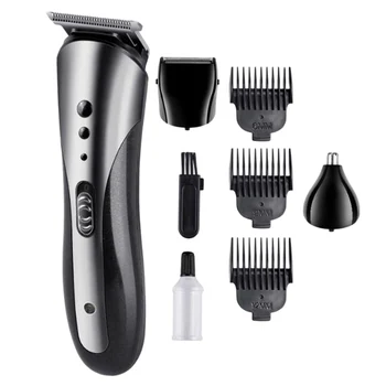 

4 in 1 Multi-functional Grooming Kit for Men Electric Beard Trimmer Shaver Hair Clippers Electric Cutter Hair Cutting Machine