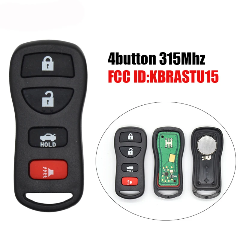 N0080 дистанционный брелок 4 кнопки 315 МГц передатчик KBRASTU15 для Nissan Altima Maxima 2005-2010 Armada |