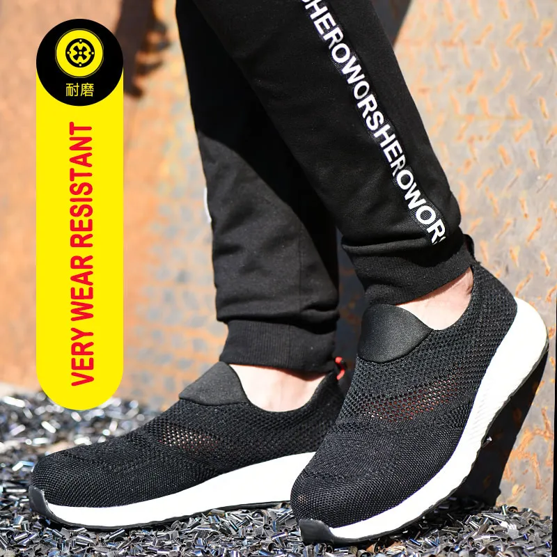ar livre à prova punctura botas confortáveis sapatos industriais
