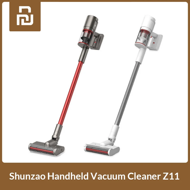 Mijia Shunzao Z11/ Z11 Pro Handheld Cordless Vacuum Cleaner 26kPa Wireless Vertical Dust Collector for Home from Xiaomi Youpin