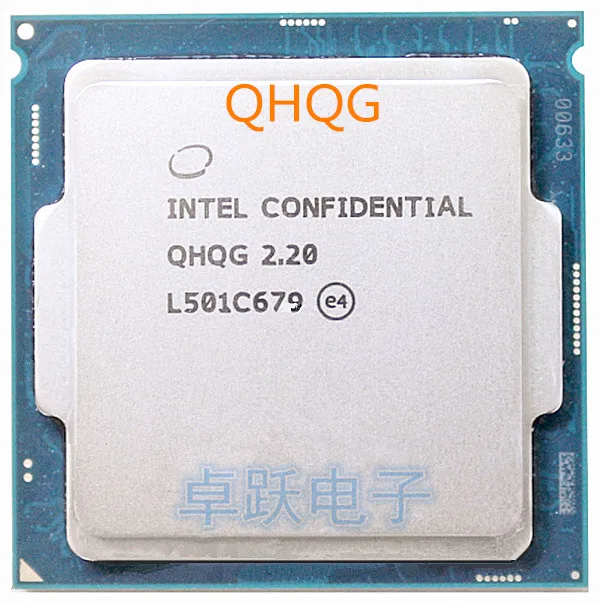 INTEL QHQG версия для I7 6400T I7-6700K 6700K процессор cpu 2,2 GHz Q0 paso четырехъядерный разъем 1151