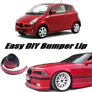 

NOVOVISU Bumper Lip Deflector Lips For Subaru R1 / R2 Front Spoiler Skirt For to Car View Tuning / Body Kit / Strip