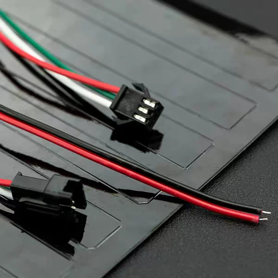 Pixel WS2812B LED Heatsink chip Digital Individually addressable led module Panel Flexible DIY Display Board DC5V1