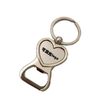 personalise Ouvre-bouteille créatif trousseau coeur trousseau cadeau - Цвет: personalise