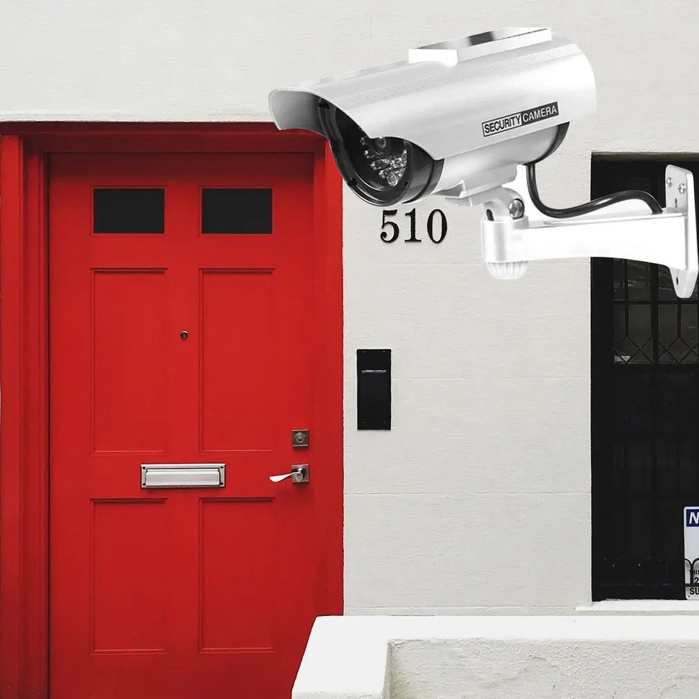 На солнечной энергии Манекен CCTV безопасности наблюдения водонепроницаемый