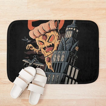 

Pizza Kong Bath Mat Living room door mat colorful pink mandala non-slip home decoration kitchen floor carpet entrance mat