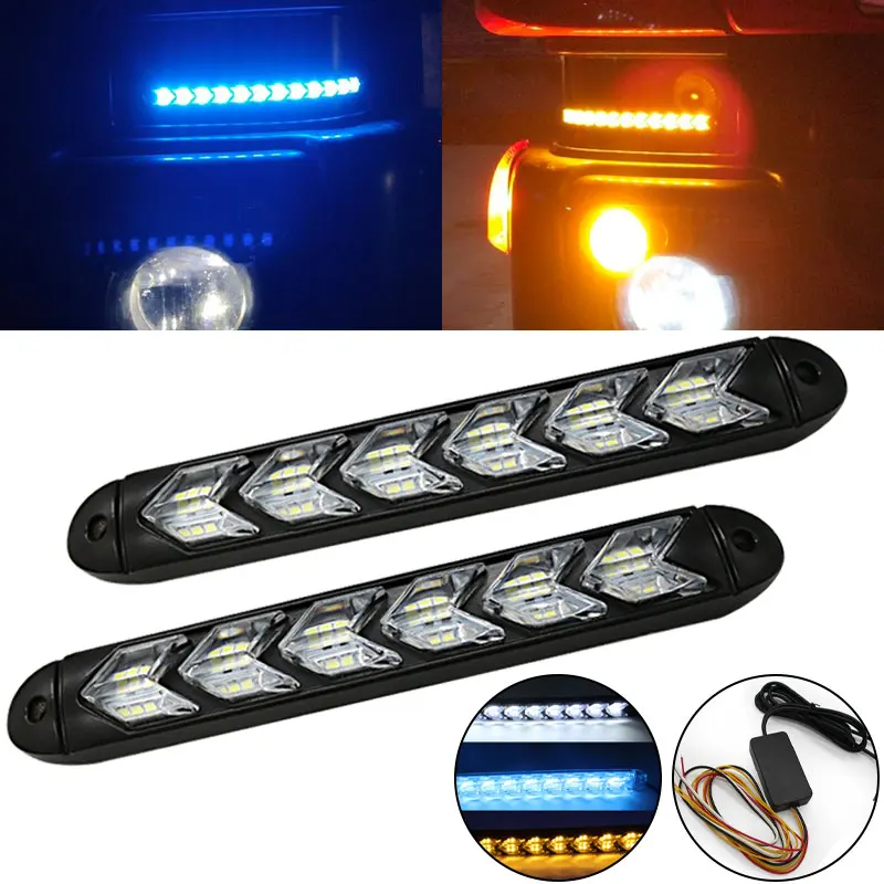 2 шт. дневные ходовые огни светильник DRL светодиодный Универсальный