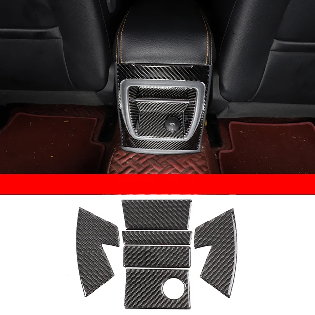 For Ford Ranger Wildtrak 2015-2021 Car Gear Panel Central Control Instrument Decorative Panel Interior Sticker Car Accessories Style 5