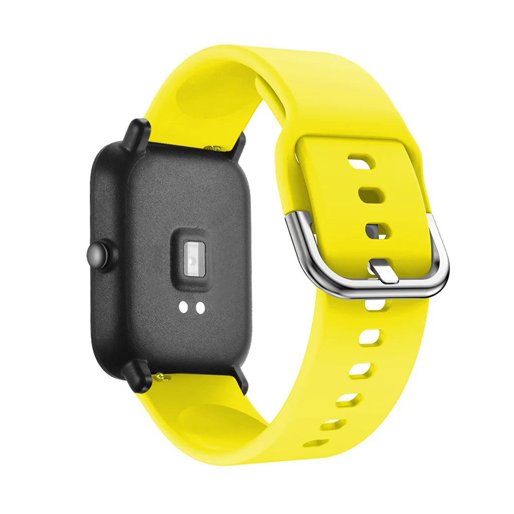 Soft Silicone Replacement Watch Band Straps For Xiaomi Huami Amazfit Bip Youth Watch Wrist Bracelet Strap For Sports 2020 top selling product 2020 Silicone Replacement Watch Band Straps for Xiaomi Huami Amazfit Bip Youth Watch Support Wholesale