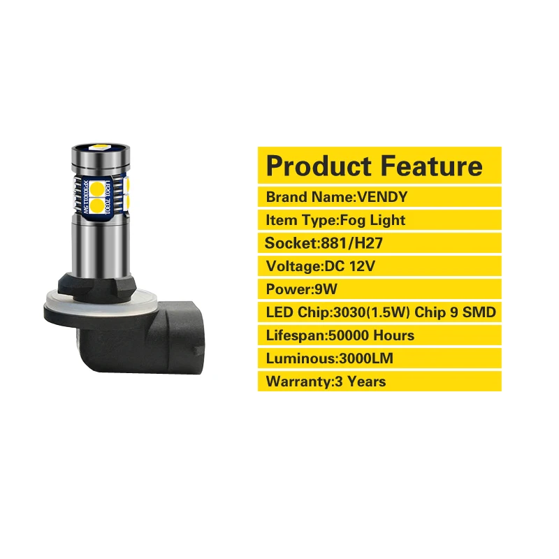 1pcs ڵ LED  881 H27 H27W Canbus    ǼƮ Elantra ҳŸ Ÿ   Sportage Sorento Ʈ/1pcs ڵ LED  881 H27 H27W Canbus    