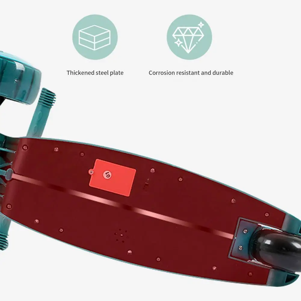 Kick Scooter Folding Skateboard , 3 Wheels Shanta Box