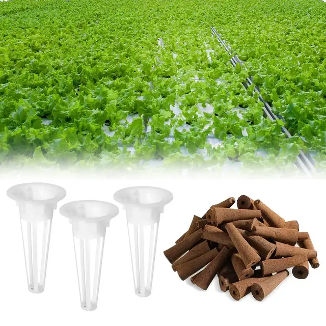 Seed Pod Kosarak - Növényi Vetőmag -Starter Készlet Hidroponikus Növekvő Szivacsok Termesztése A Indulásához (50 P - Image 4