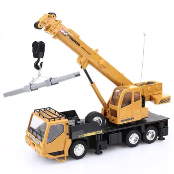 

HOT RC Crane Truck Engineering car Toys for children Birthday Xmas good gift brinquedos Remote control freight elevator
