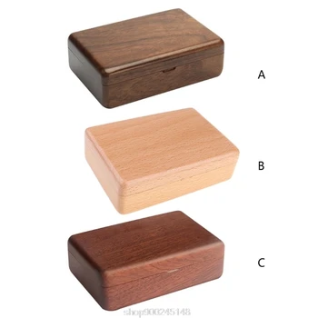 

Rectangle Shaped Wedding Valentines Engagement Wooden Ring Bearer Box O5 20 Dropshipping