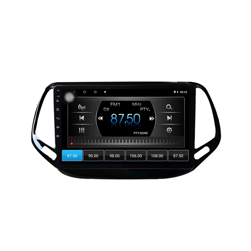 1" 2.5D ips 8 ядерный Android 9,1 автомобильный DVD мультимедийный плеер gps для JEEP COMPASS 18 аудио автомобильный Радио DSP 32EQ навигация