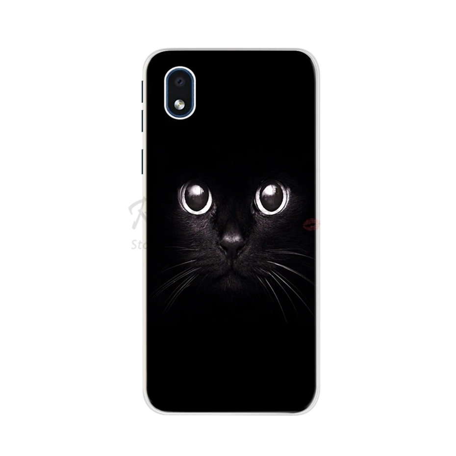 Soft Silicone TPU Bumper Case Cover for Samsung Galaxy A01 Core