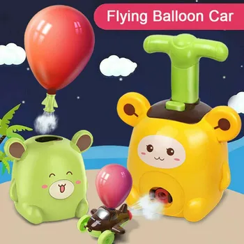 

Simulation Balloon-launcher & Powered Car Toy Set Inertial Power Education (two-in-one) Cartoon Toys Festive Toys Brain Game