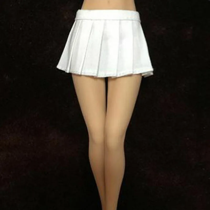 1/6th Female Pleated Skirt Girl Students School Short White F Action Figure | Игрушки и хобби