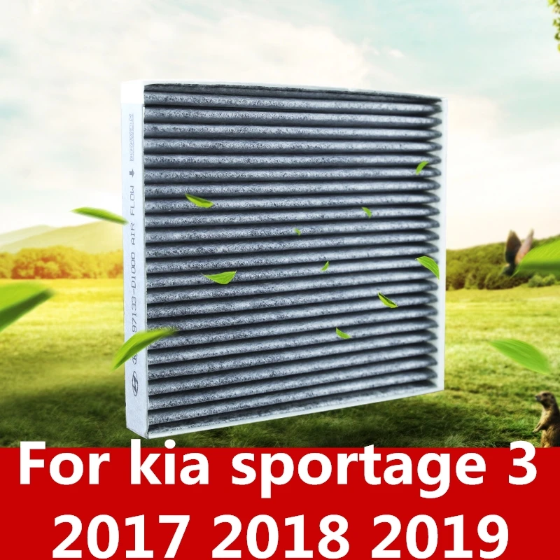 Фильтр для кондиционера kia sportage 3 2017 2018 2019 фильтр аксессуары решетки воздушный с