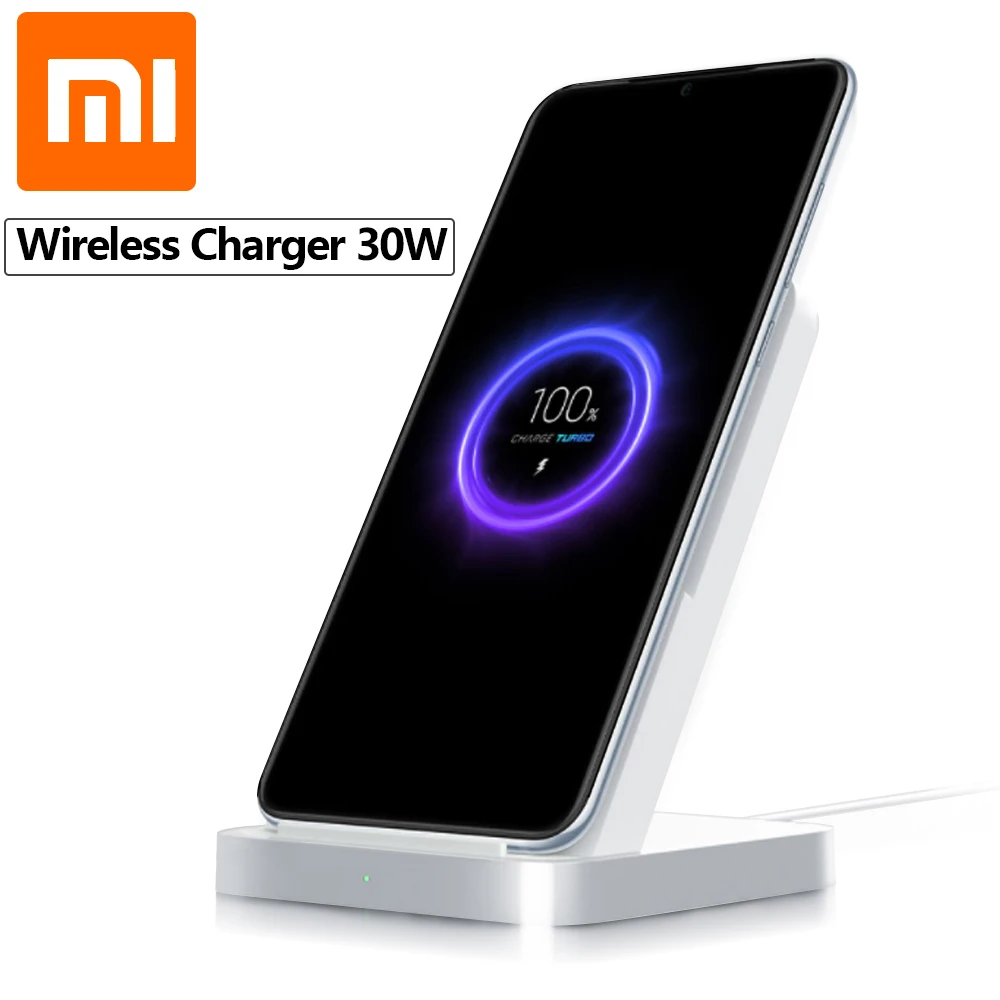 Оригинальное Беспроводное зарядное устройство Xiaomi в наличии 30 Вт макс. 19