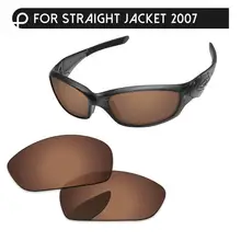 Papaviva медь коричневый поляризованные Сменные линзы для прямой куртки 2007 солнцезащитные очки Рамка UVA и UVB Защита