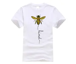 Возьмите бренд для мужчин рубашка Happy Bees забавный вид футболка для любителей пчел подарок