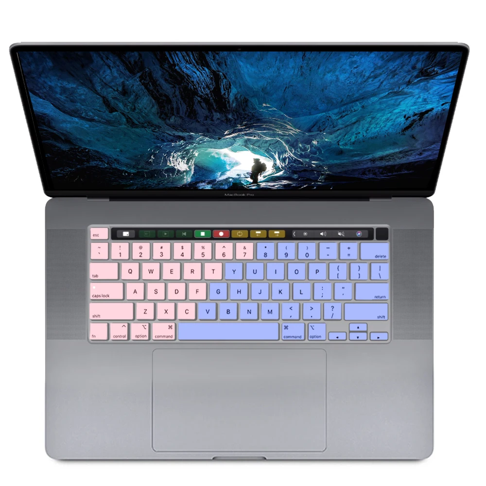 Для MacBook Pro 16 дюймов Клавиатура для ноутбука защитная пленка силиконовая прозрачная защитная пленка для клавиатуры