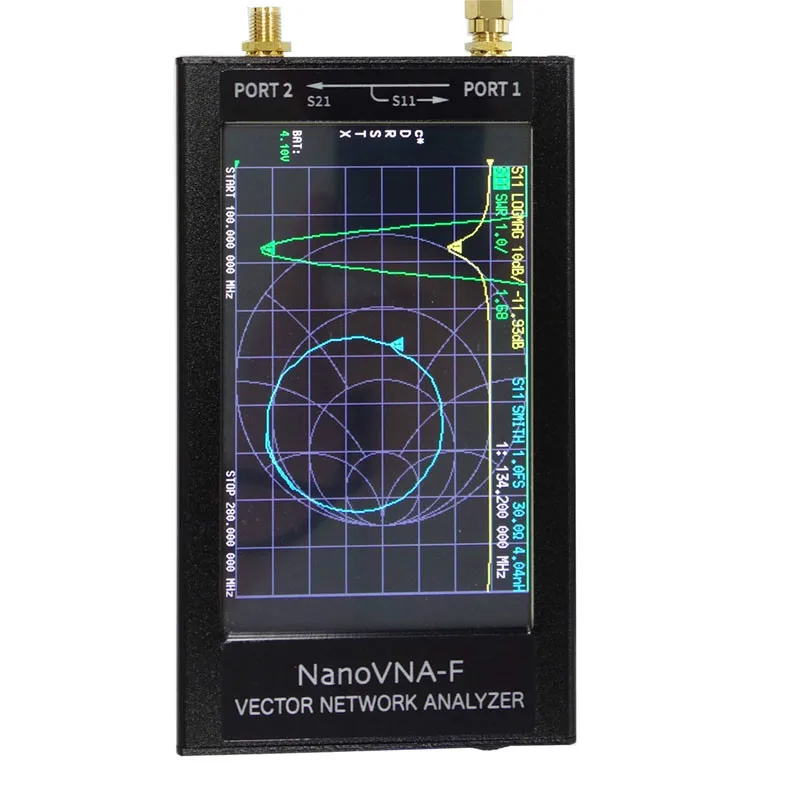 

NanoVNA-F Vector Network Analyser HF VHF UHF Antenna Analyser HF Standing Wave Meter