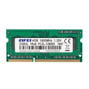 

ZiFei ram DDR3L 4GB 1066HMz 1333MHz 1600MHz 204Pin 1.35V SO-DIMM module Notebook memory for Laptop