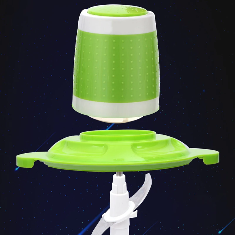 2L Electric Meat Grinder Fruit Vegetable Shredder Slicer Mincer Cutter Blender Stainless Steel Kitchen Accessories UK Plug