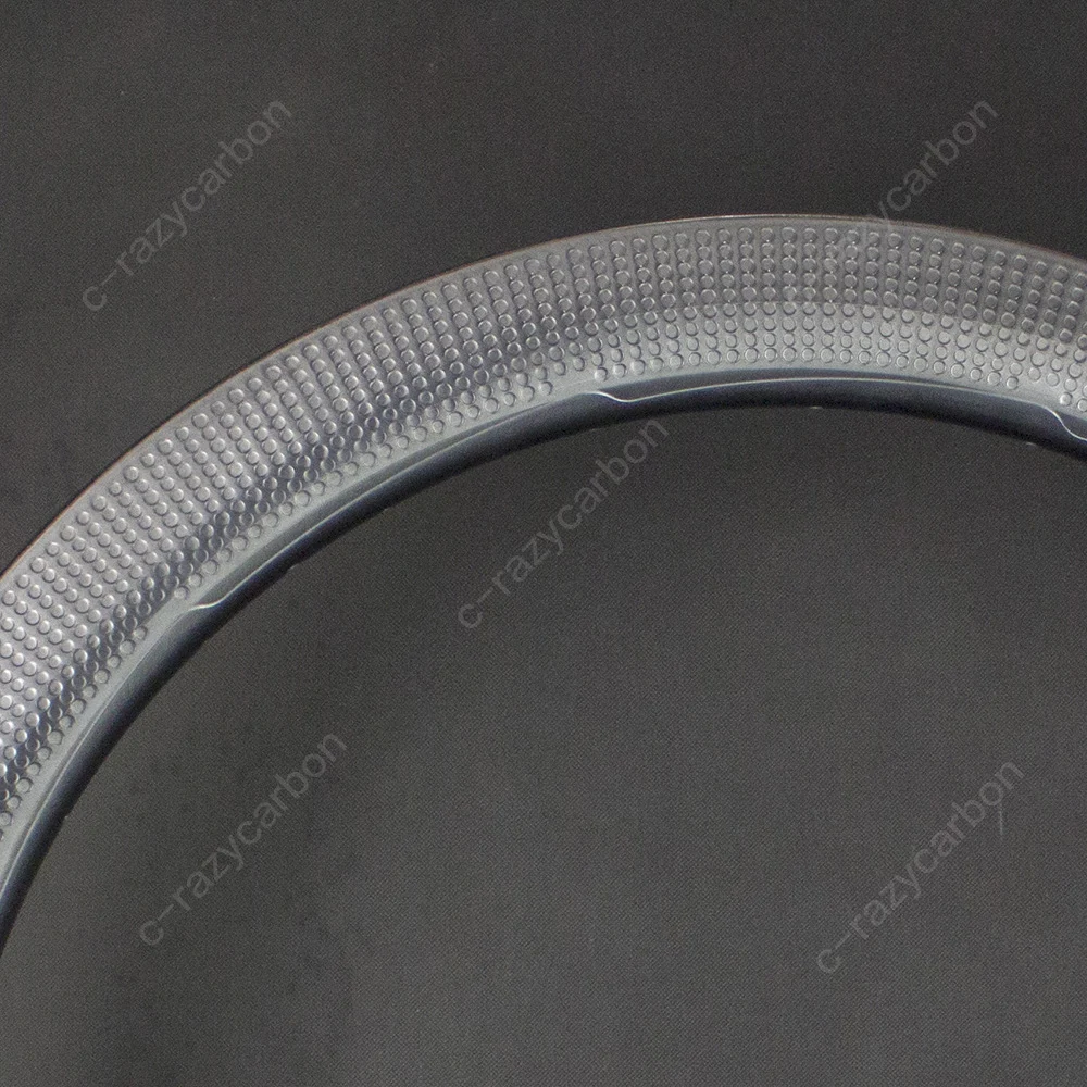 

Promotion! 58mm Depth Quality Dimple Glof Carbon Tubeless/Tubular Road Rim Disc Brake Rims Without Brake Track