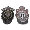 embroidery metal embroideried beetle crown eagle lion deer patches applique clothes jacket badges for clothing OR-2718 ► Photo 3/6