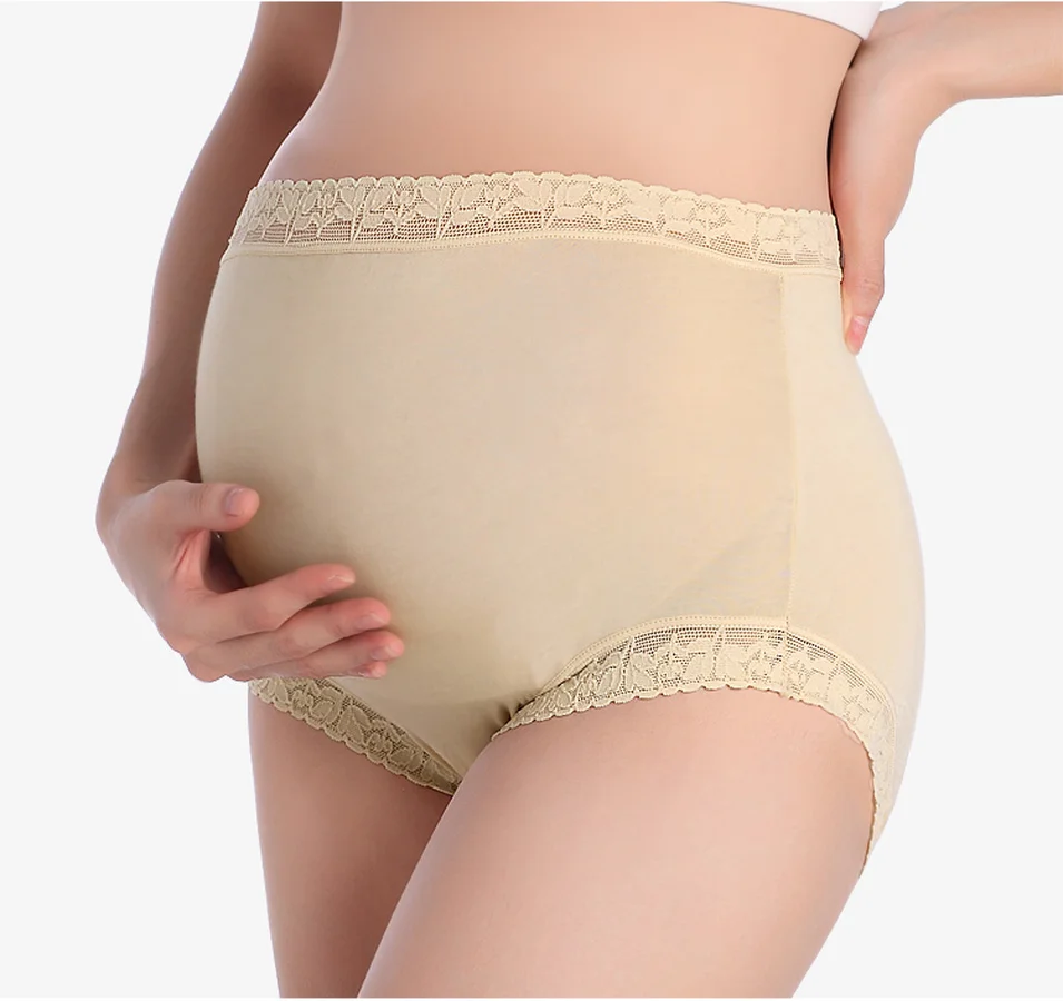 

Womens 3 Pack Soft Modal Maternity & Nursing Panties/Underwear for Pregnant High Waist Plus Size Pregnacy Woman Brief