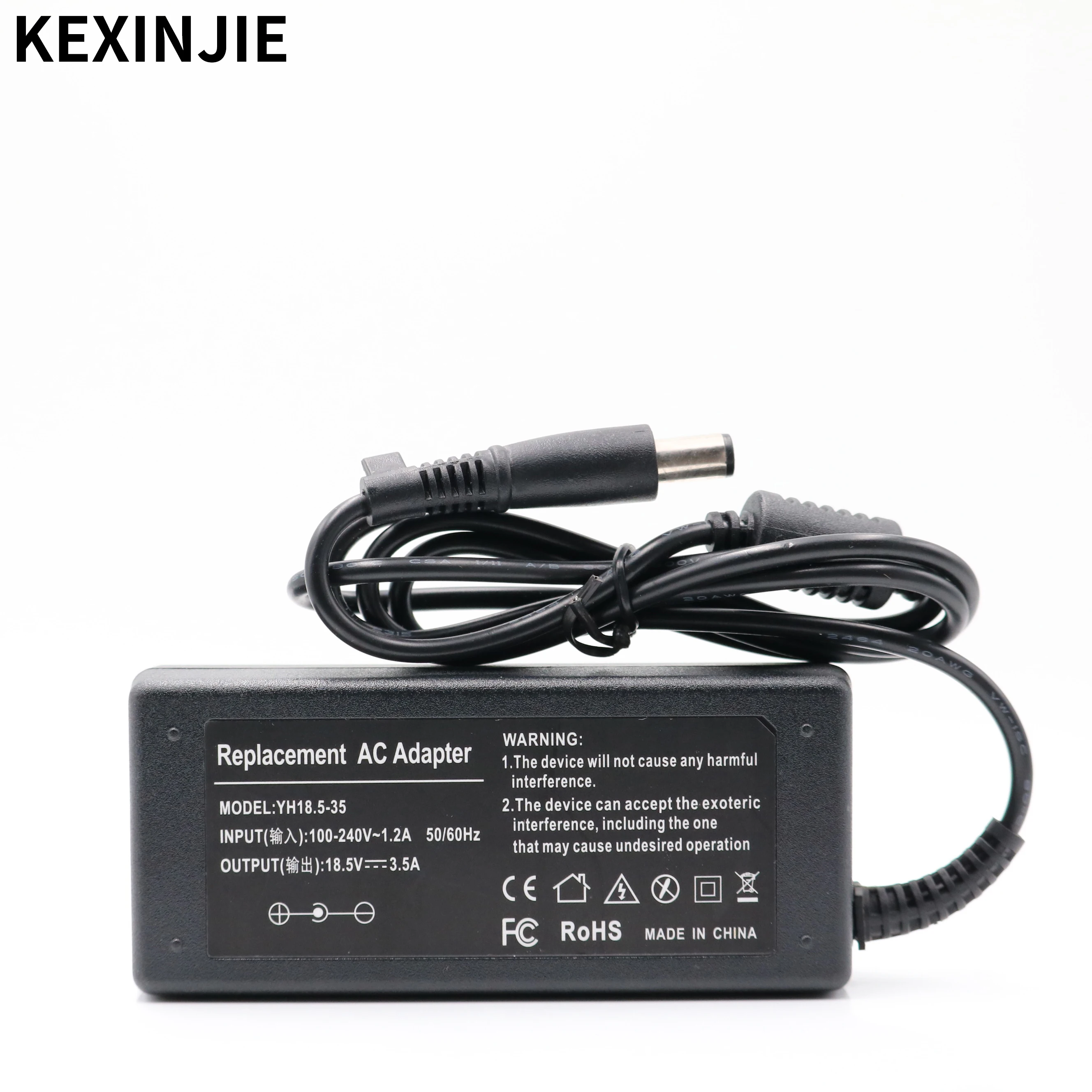Adaptador de cargador para portátil, 65W, CA 18,5 V, 3.5A, para HP COMPAQ PRESARIO CQ60, CQ61, CQ70, CQ71, VCB96