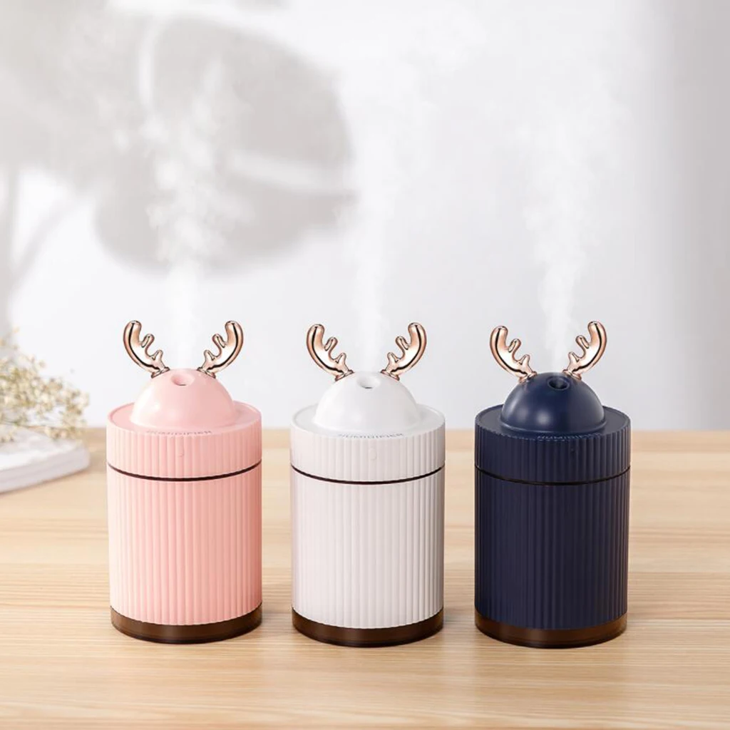 Essential Oil Diffuser & Cool Mist Air Humidifier 260ml Aromatherapy Diffuser For Car Bedroom Living Room Office Baby Room Yoga