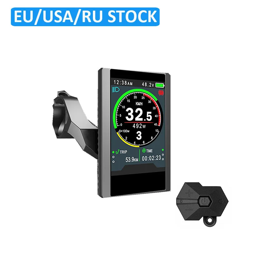 Bafang 850C Display P850C LCD Meter eBike Computer For Bafang Mid Hub Motor  24V 36V 48V 52V 60V BBS01B BBS02B BBSHD with USB|Electric Bicycle  Accessories| - AliExpress
