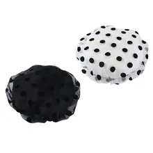 Модные береты из органзы женские весенние летние милые черно-белые береты Новинка