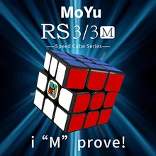 Moyu 3x3x3 куб MFRS3/RS3 M 3x3x3 Магнитный магический куб moyu 3x3x3 скоростной куб 3x3 куб-головоломка MF3 RS3 M 3x3x3 cubo магия