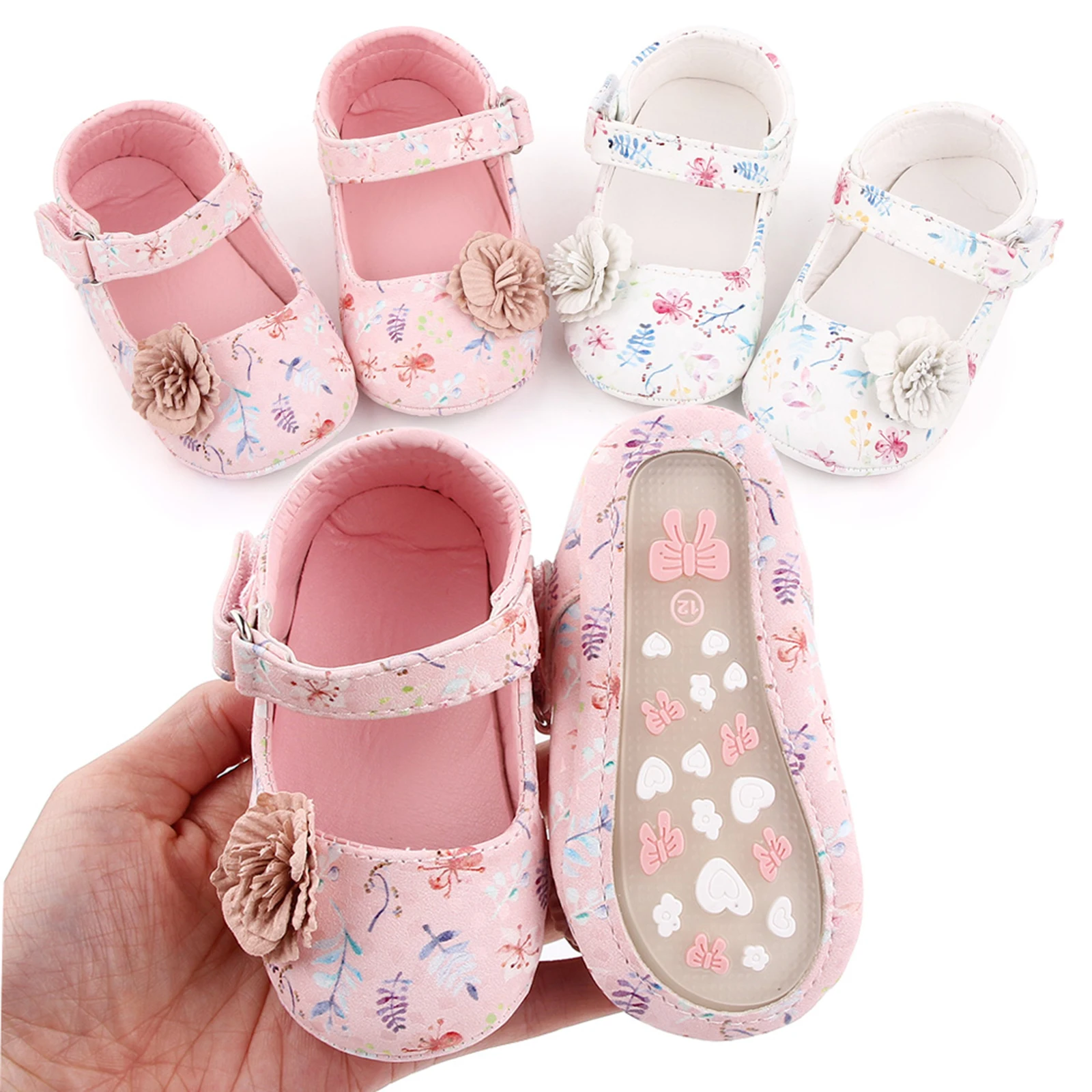 First Walkers Girls Flower Baby First Walking Shoes Girl Baby Girls Princess Aliexpress