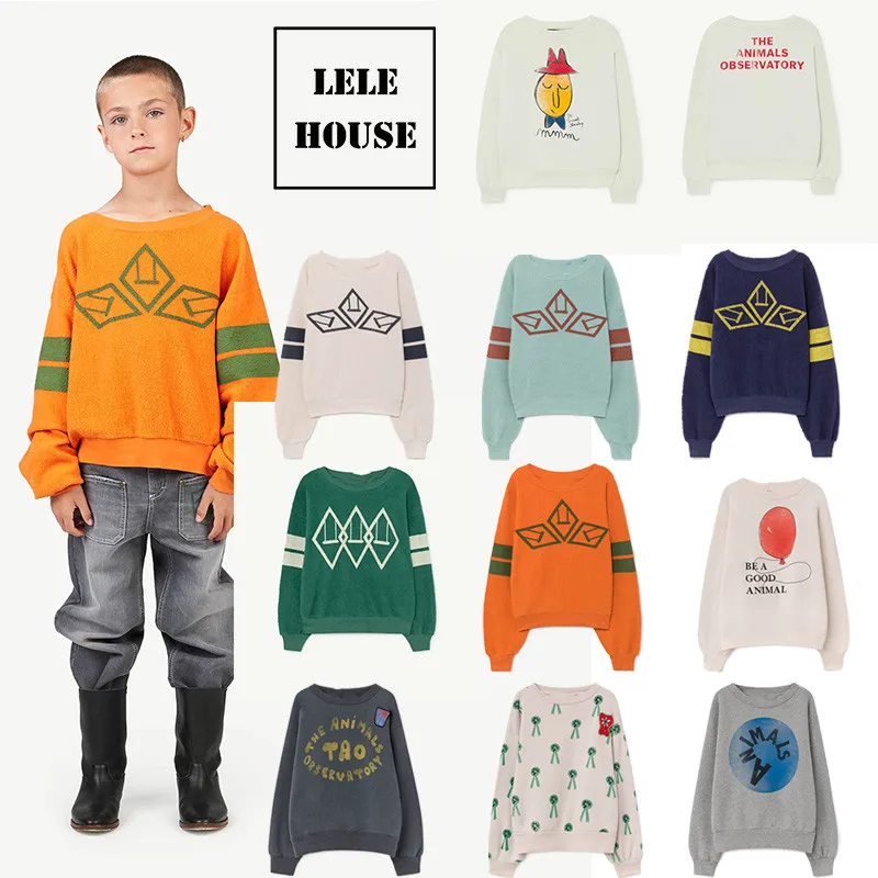 Предпродажа LELEHOUSE TAO новинка 2019 года свитер для маленьких девочек зимняя одежда