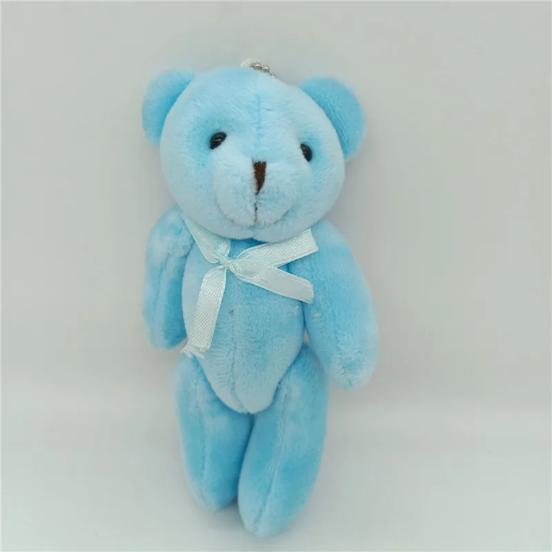 1 Pcs New13cm Bow Tie bear Animal Plush Toy Cartoon Bear Doll Ggift Gift For Boys 4