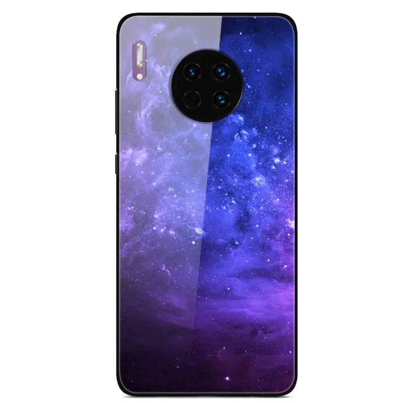 11 Для huawei mate 30 Pro Чехол из закаленного стекла, планета космос, чехол из стекла для huawei mate 30 mate 30 Pro 30Pro Coque Shell Для huawei mate 30 Lite 30 Lite, стеклянный чехол - Цвет: 11